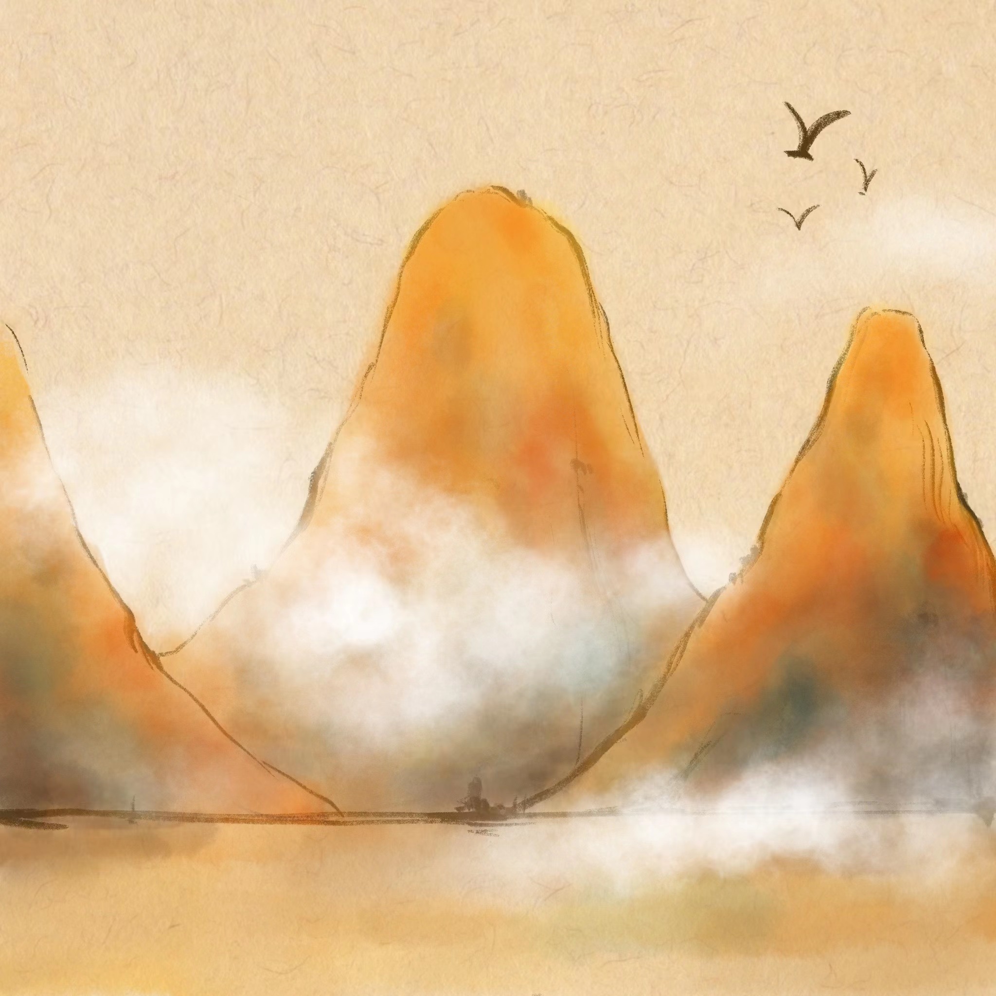 Three Landscapes in Autumn media image 1