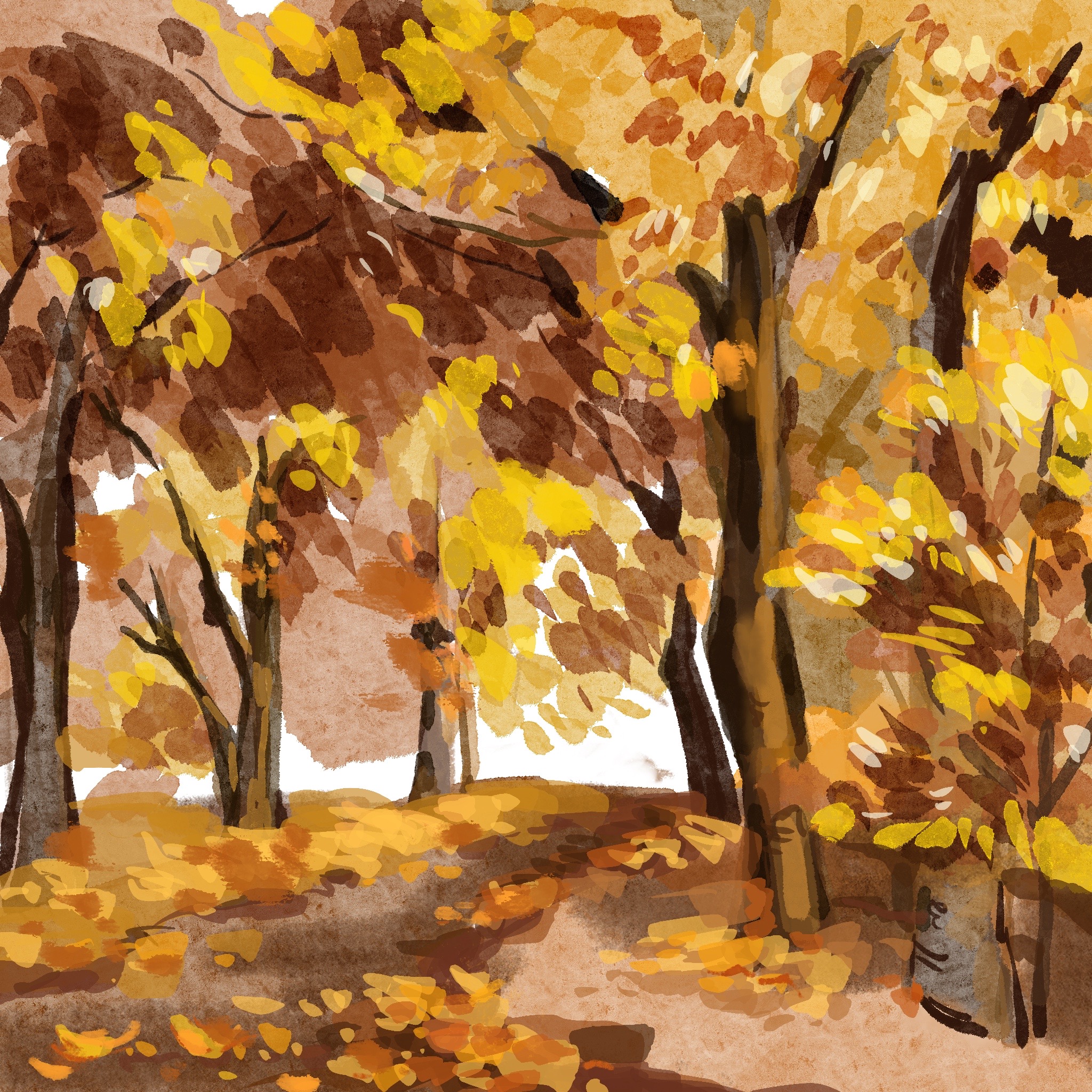 Three Landscapes in Autumn media image 2