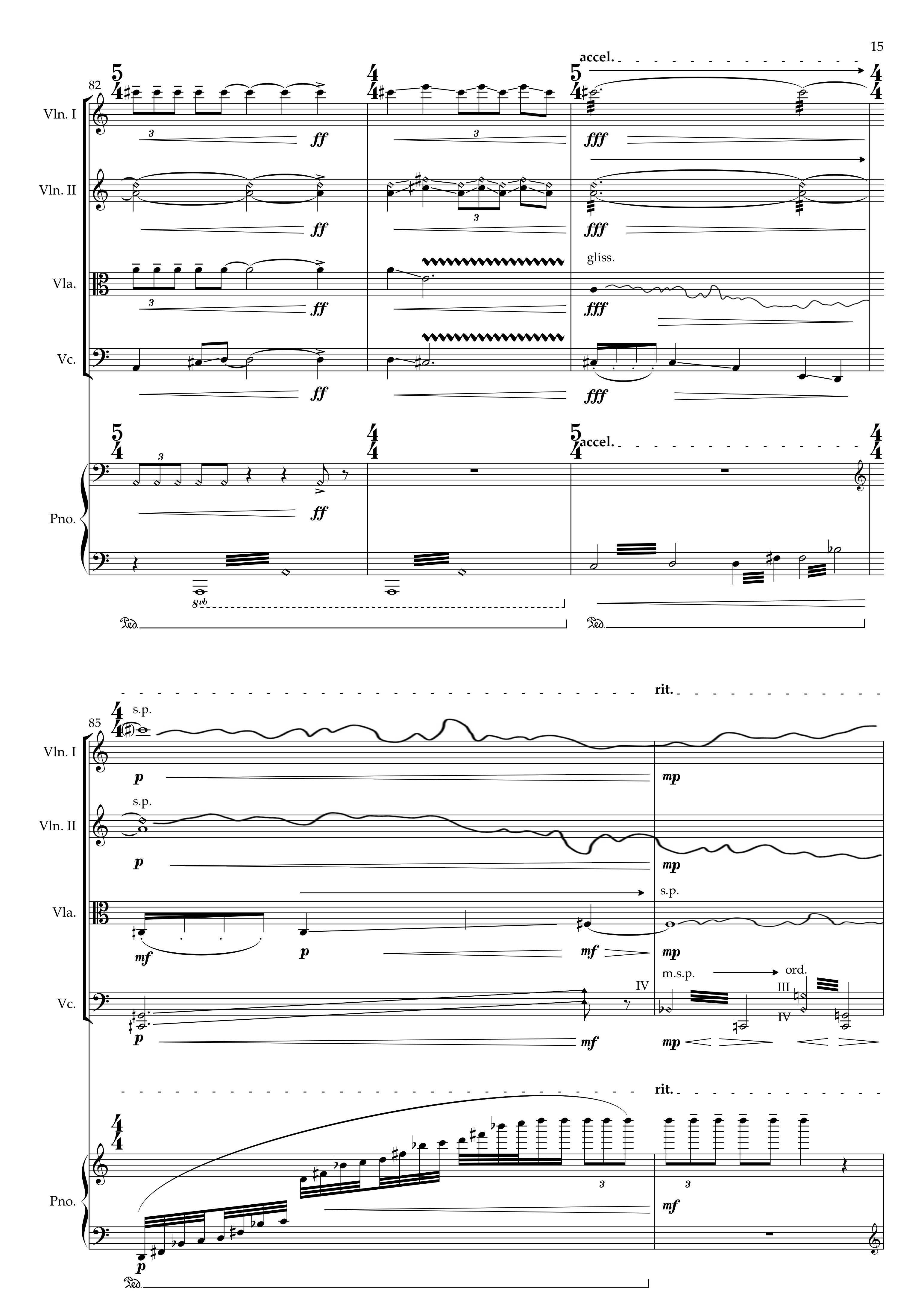 Four Breaths score sample 4